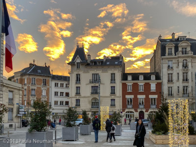 Sunset in Reims