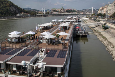 Viking River Cruise long ship