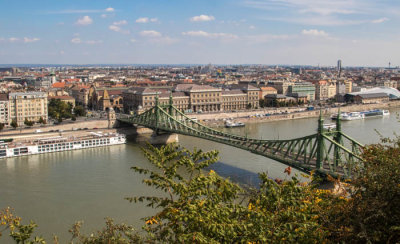 Liberty Bridge from Gellert Hill