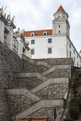 Steps to Castle, Bratislava