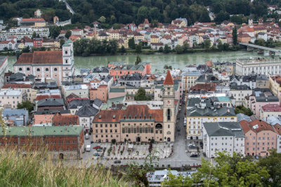 View from Passau Castle