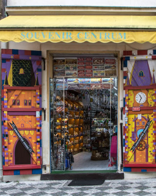 Souvenier shop in Wenceslas Square