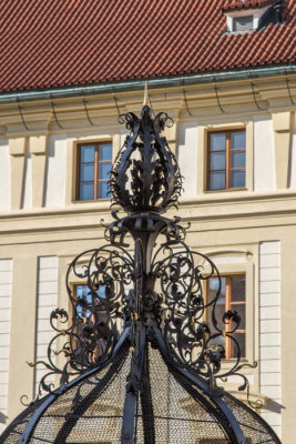 Castle courtyard