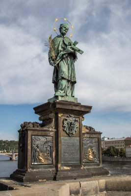Charles Bridge statue
