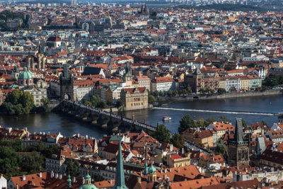 View from St. Vitus Cathedral tower