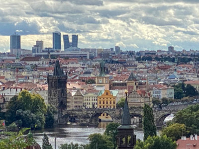 View from Letna Park