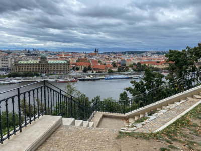 View from Letna Park