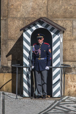 Guard at Prague Castle
