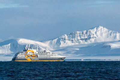 cruise ship passing by