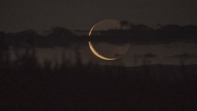 Cloudy Moonrise