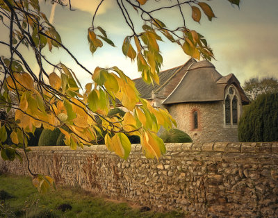 A church through the autumn tree.jpg