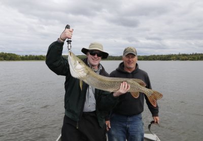 Mike and 42 Northern Pike
