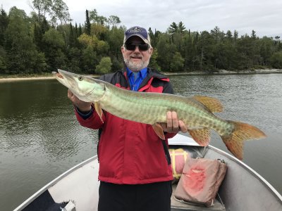 Kirk and his 35 Muskie