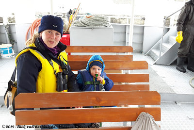 Jos & Rens at an Eagle Cruise