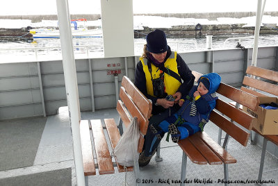 Jos & Rens at an Eagle Cruise