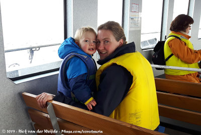 Jos & Rens at an Eagle Cruise