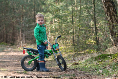 Biker Rens in the Forest