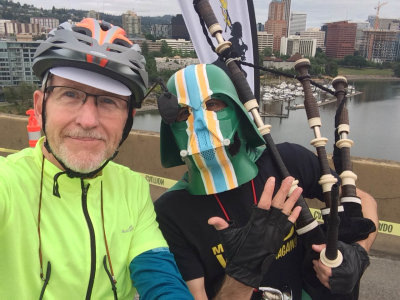 Providence Bridge Pedal with the Unipiper