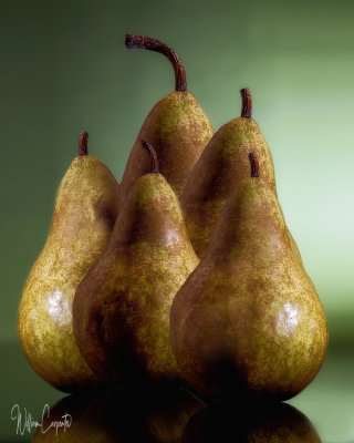 Five Pears- Some compositing work