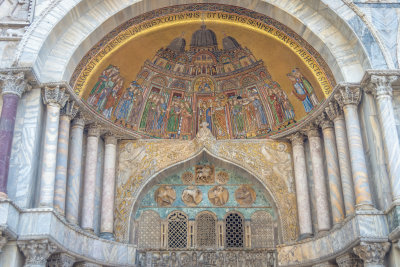 Entry Door Mosaic - St. Mark's Basilica, Venice, Italy