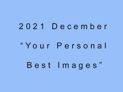 2021 December Personal Best Images