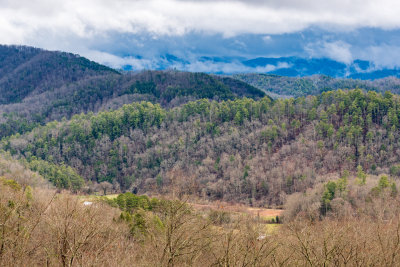 From the Foothills Parkway in the Happy Valley area