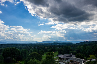 Views from Sunset Terrace, Grove Park Inn