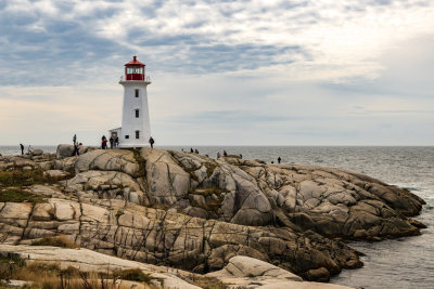 The iconic Peggy's Cove lighthouse