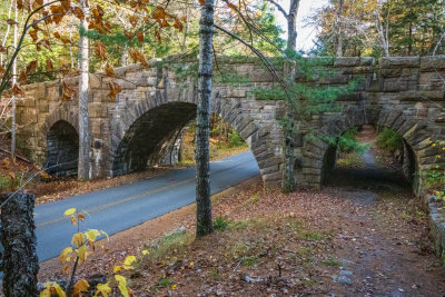 Bridge on the Rockefeller Carriage Road, Acadia National Park 