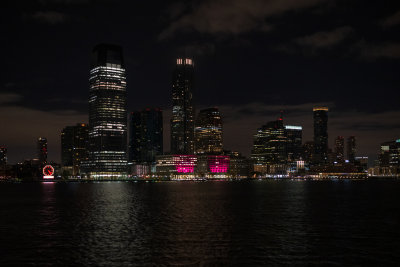 Jersey City as seen from the stateroom