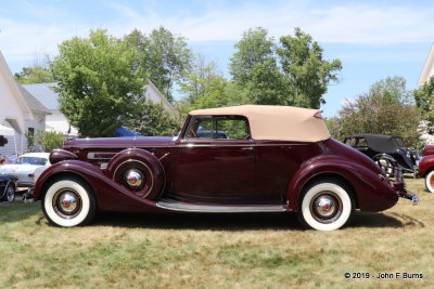 1937 Packard 1507 Twelve Convertible Victoria 