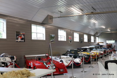 Interior of the Vintage Racing Stable