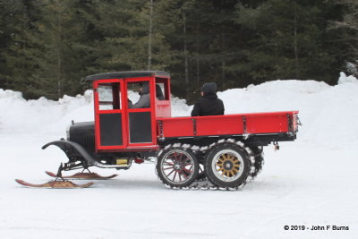 The Model T Ford Snowmobile
