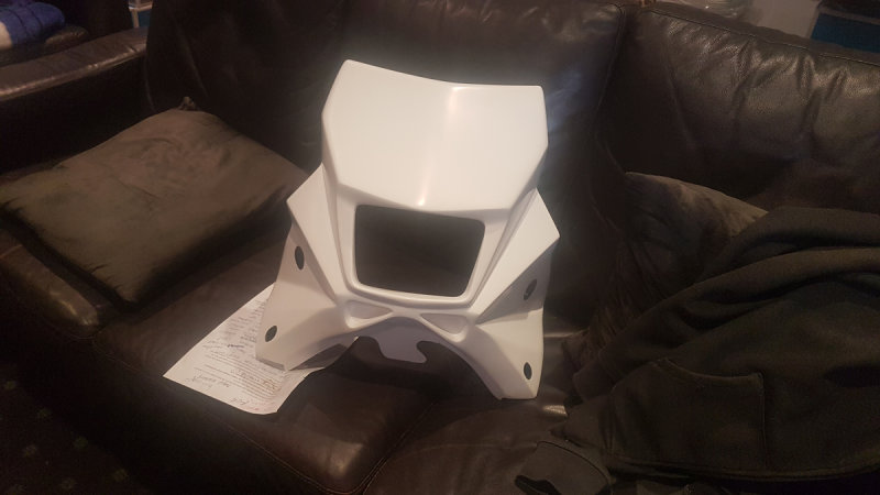 Safari Fairing and Spotlight Bar
