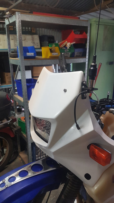 Safari Fairing and Spotlight Bar