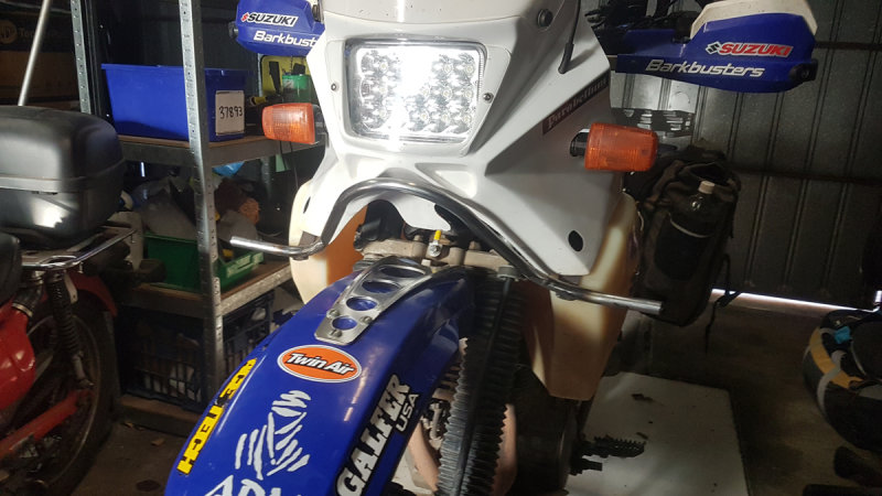 Safari Fairing and Spotlight Bar
