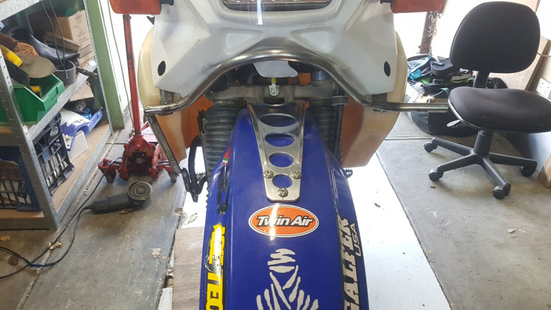 Safari Fairing and Spotlight Bar