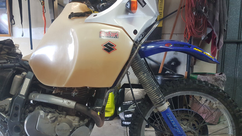 Safari Fairing and Spotlight Bar