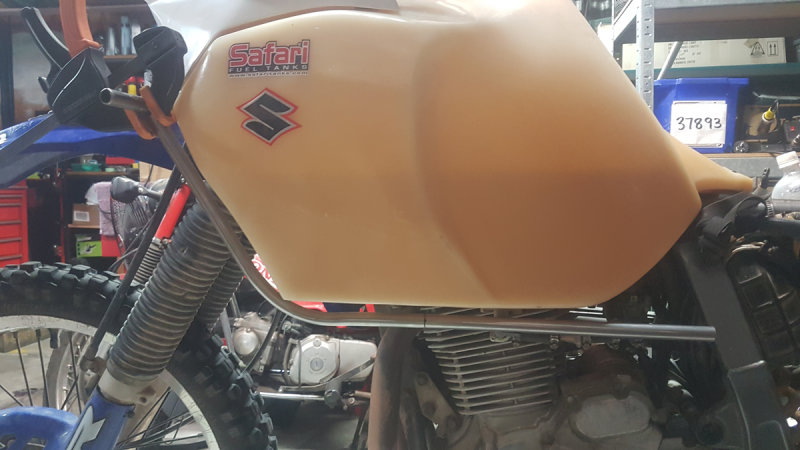 Safari Fairing and Spotlight Bar