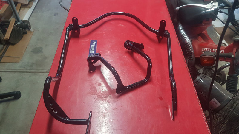 Safari Fairing and Spotlight Bar