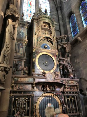 Astronomical clock in the Strasbourg Cathedral