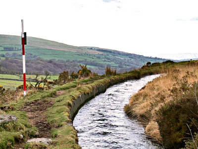 Leat at Tavy Cleave