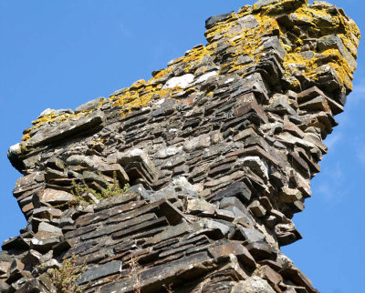 Castle Ruins stonework detail