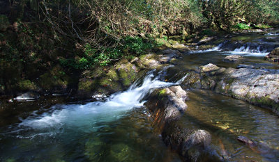 East Ockment river just up past the road bridge at Fatherford