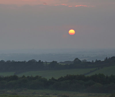 Sunset from Sourton Tor