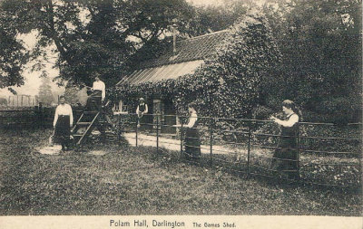 Polam Hall - the Games Shed