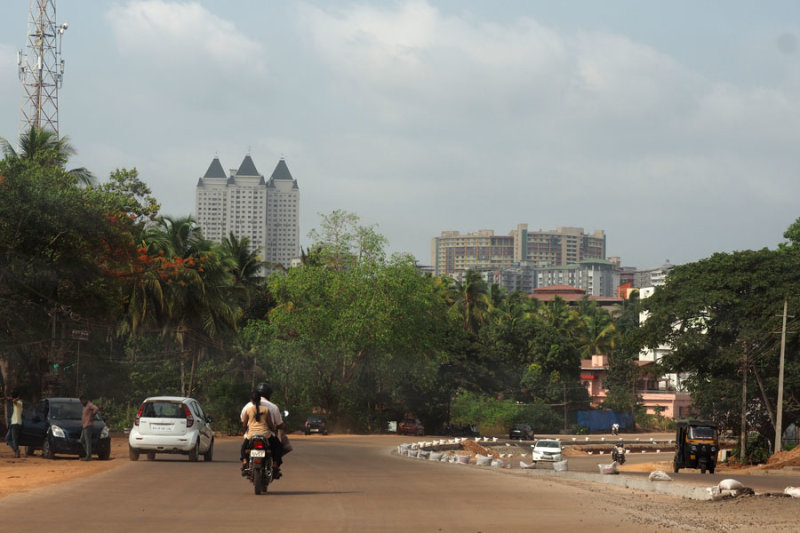 On the road near Manipal