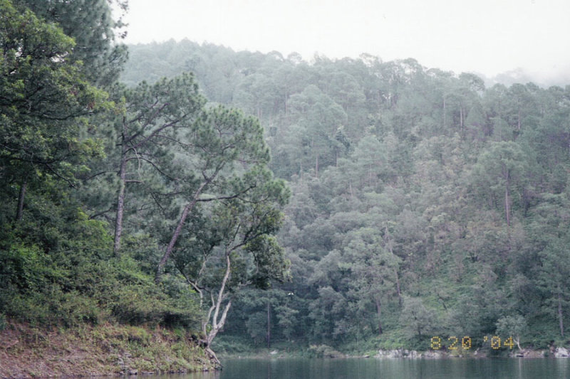 View from boat on Sattal