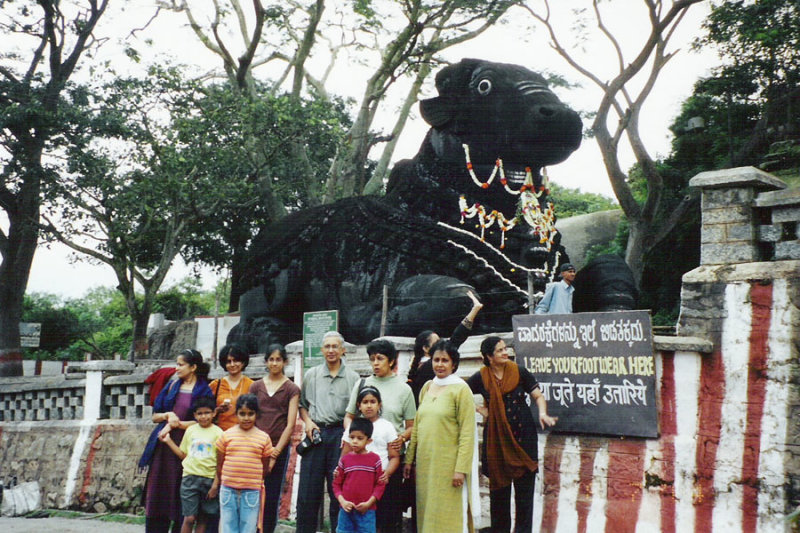 Nandi Bull at Chamundi Hills