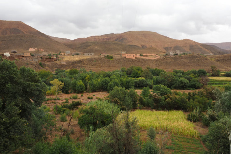 On the way from Ait Ben Haddou to Marrakech